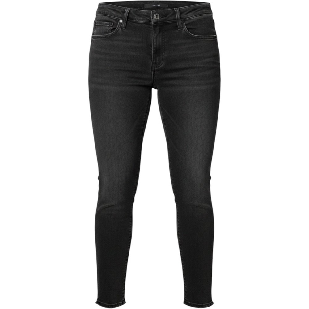 Joes Jeans The Icon Skinny Ankle Brittany Black Raw Hem Jeans Womens 31